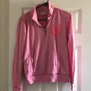 PINK Victoria’s Secret quarter zip pullover